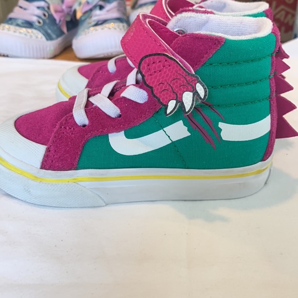 Vans Ols Skool Skate Dinosaur 🦕 size 6.5T - Picture 7 of 9